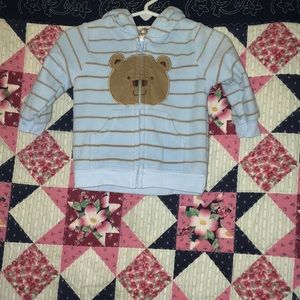 Infant Zipup Bear Hoodie